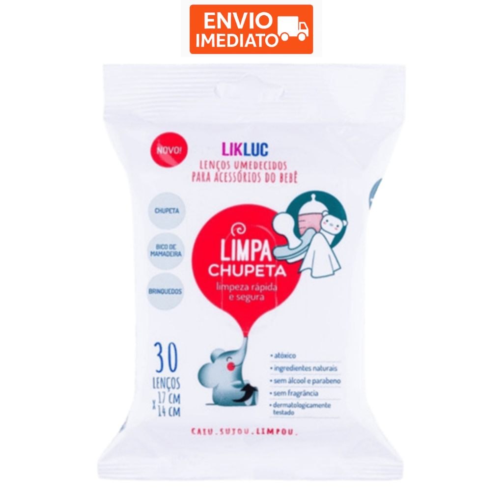 Limpa Chupeta Lenco Umidecido Higienizado Infantil Bebe Recem Nascido Lencos Higieni Umidecidos em Oferta na Shopee