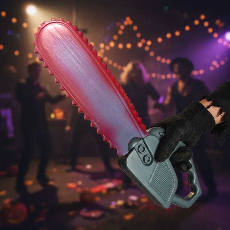 Serra Elétrica C/Sangue Brinquedo Halloween