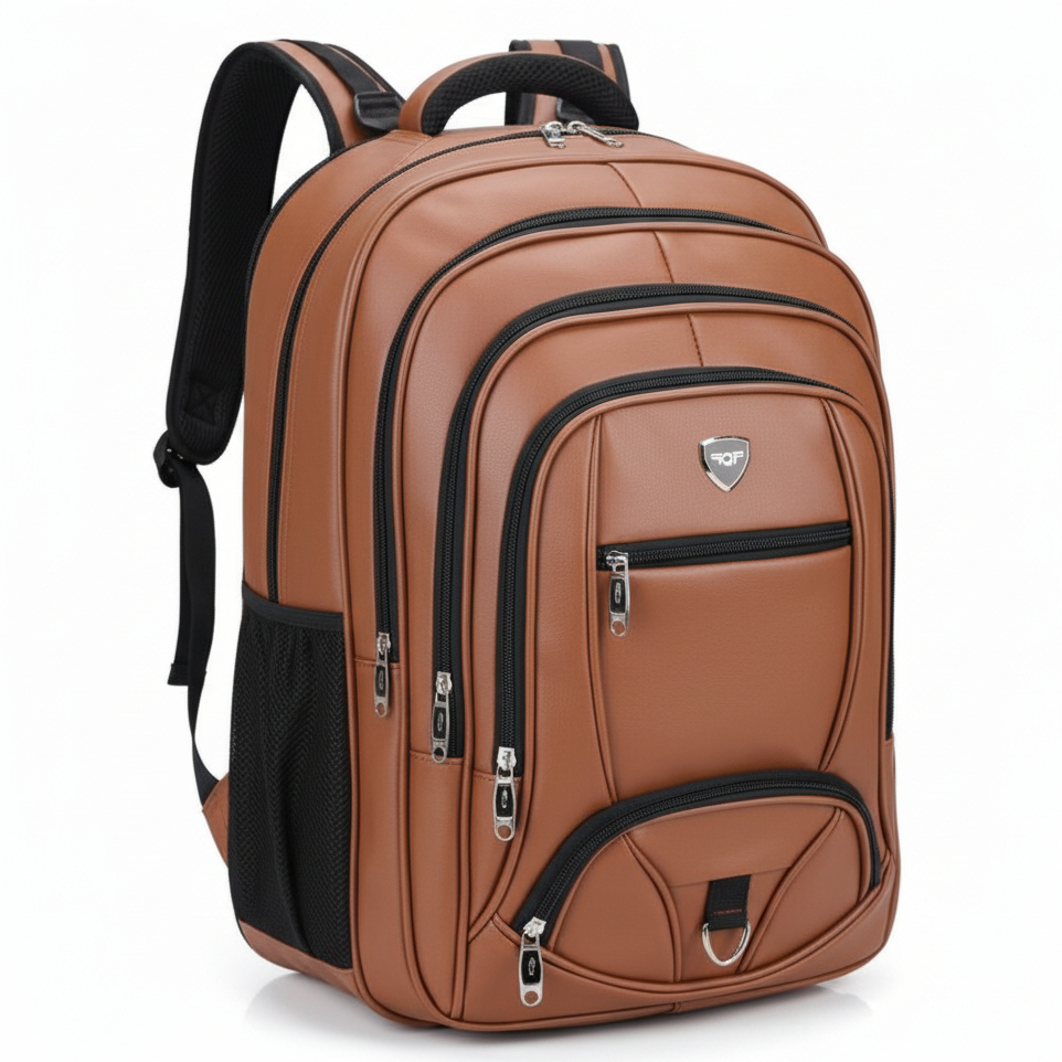 Mochila Couro Grande Para Noteebok Trabalho Facultade Reforçada em Oferta na Shopee