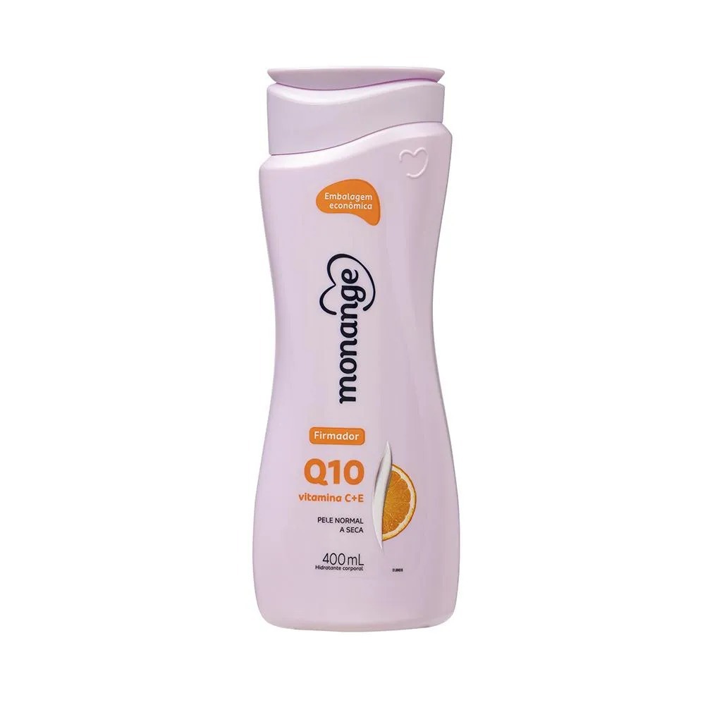 Creme Hidratante Corporal Firmador Monange Q10 Vitamina C + E Pele Normal a Seca