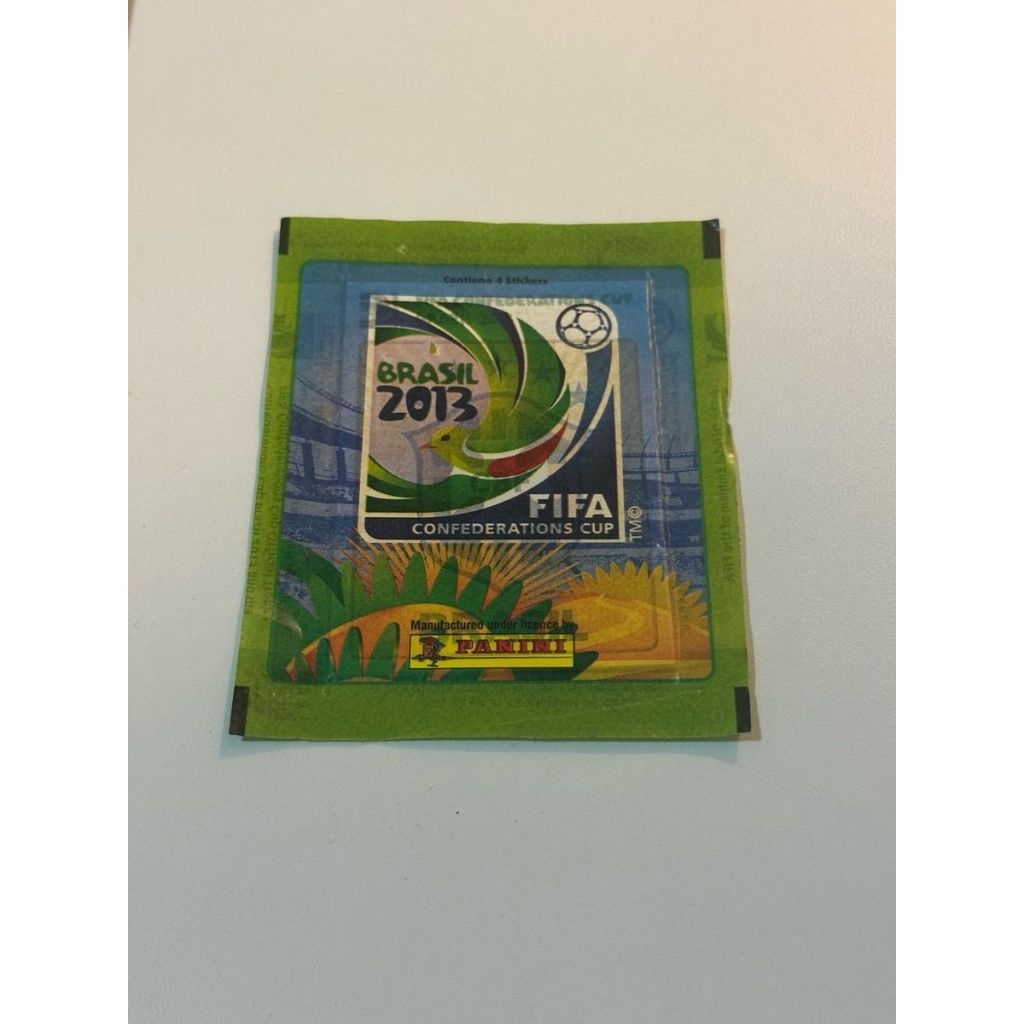 ENVELOPE LACRADO de Figurinhas - Copa das Confederações 2013