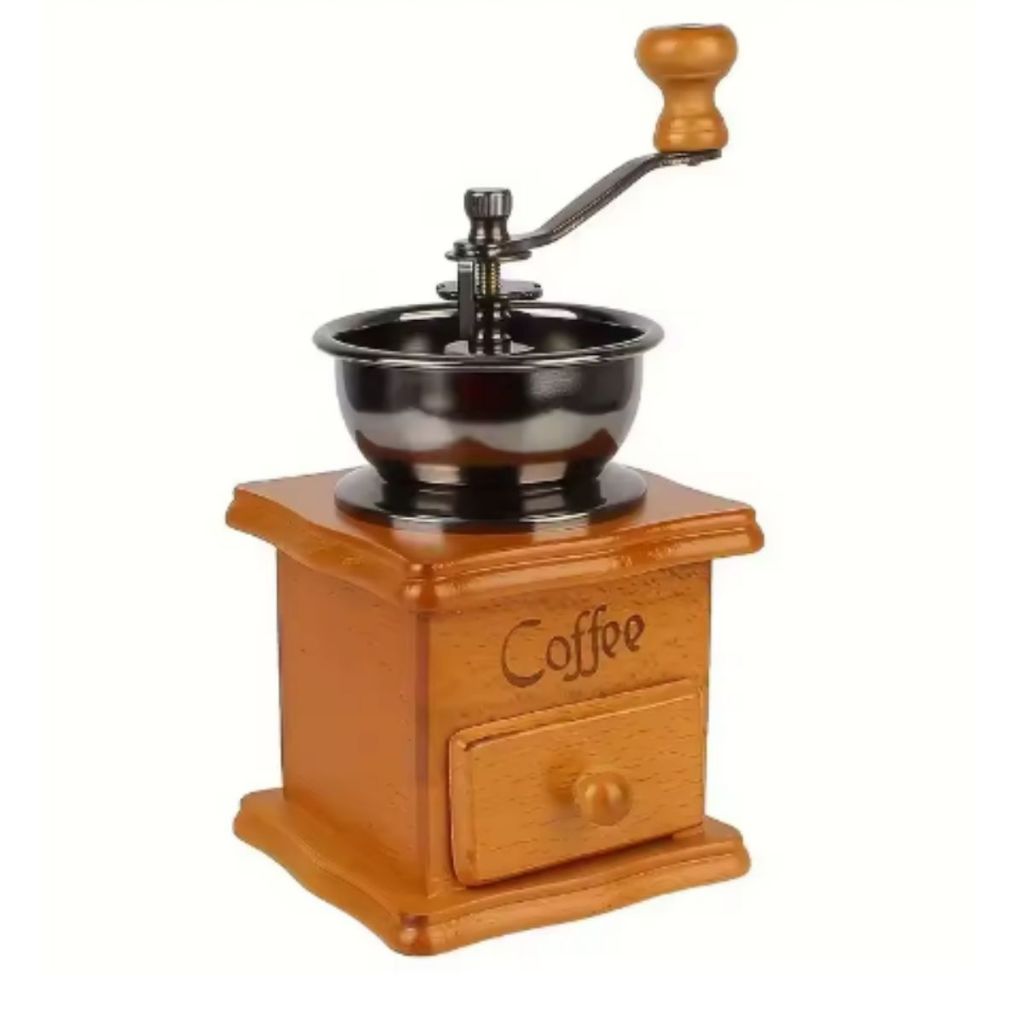 Moedor de Café Manual em Aço Inox com Regulagem de Espessura – Portátil, Alta Qualidade