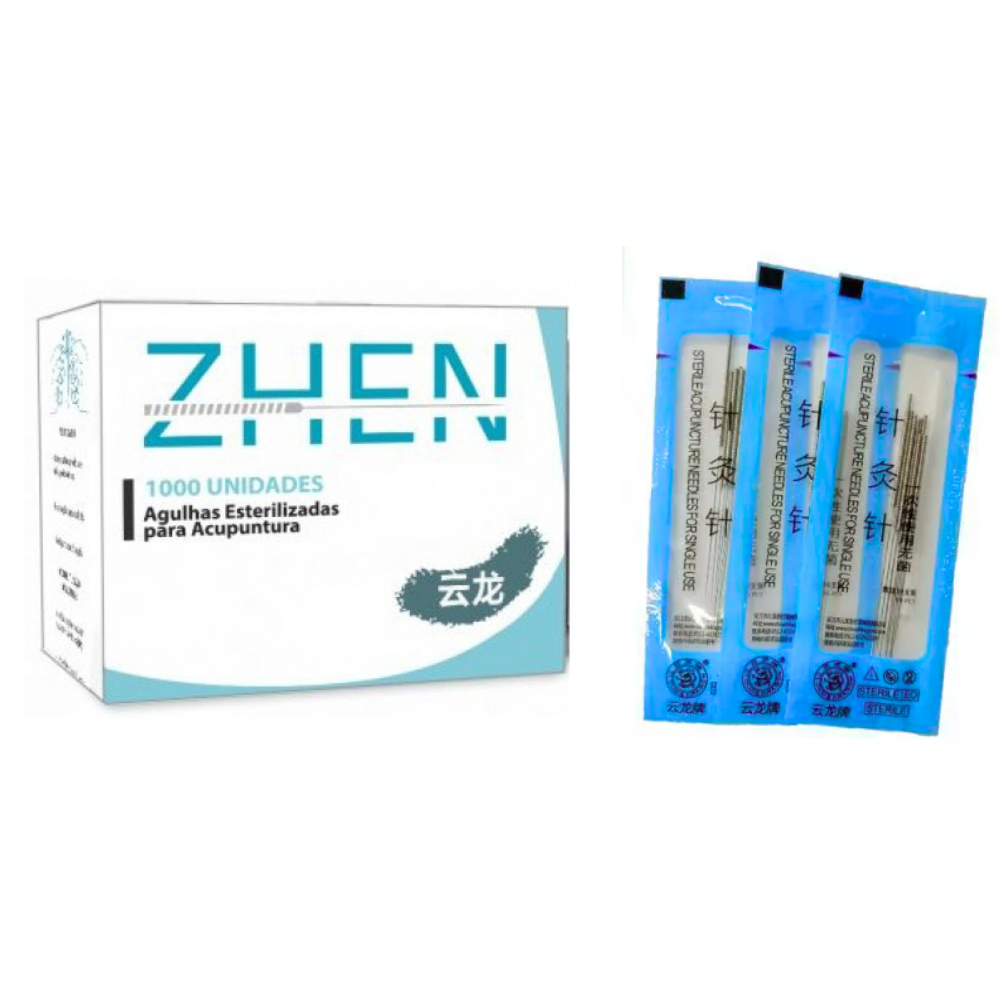 Agulha Para Acupuntura ZHEN Plus - 1000 unidades
