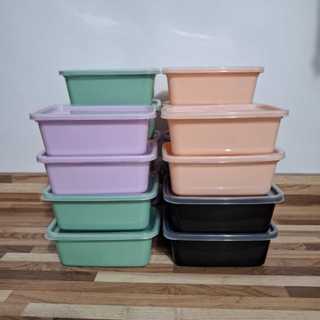 Kit 10 Potes 500ml BPA FREE Marmitas P/ Freezer e Micro-ondas Tampa Transparente de fácil vedação. em Oferta na Shopee