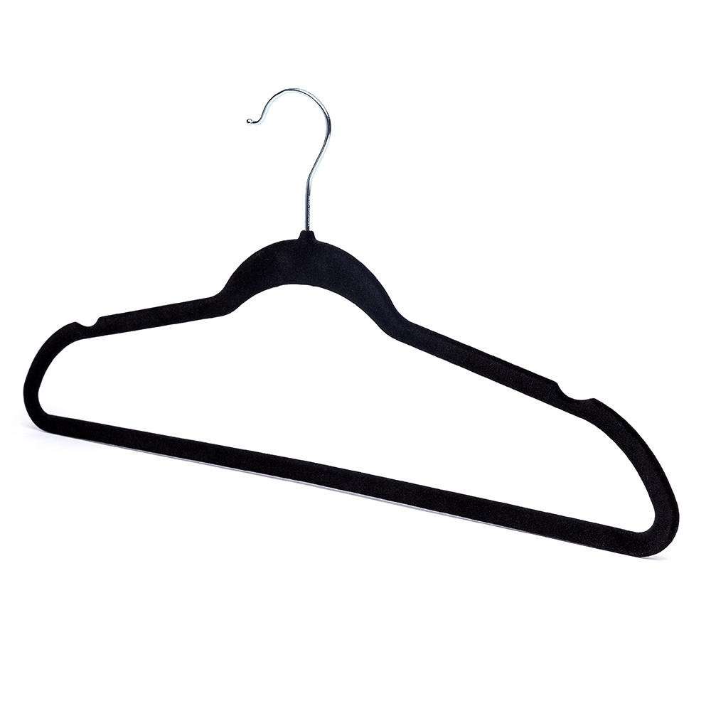 Kit 30 Cabides de Veludo com Design Ultrafino Antideslizante e Elegante