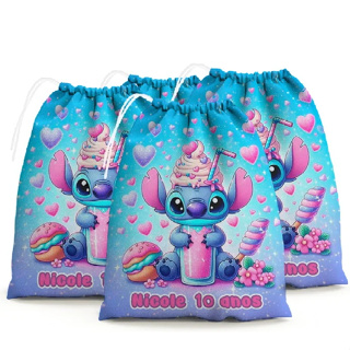 Kit Saquinho Surpresa Personalizado ( 10 UNIDADES ) qualquer tema em Oferta na Shopee