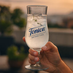 Taça Para Drink Tônica Antarctica, Taças de Cristal para Drinks Tônica 400ml - Ruvolo
