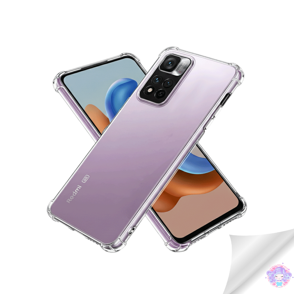 Capa Capinha Redmi Note 11 Pro Plus 5G | TPU Flexível Transparente | Proteção UV e Borda Anti-Shock em Oferta na Shopee