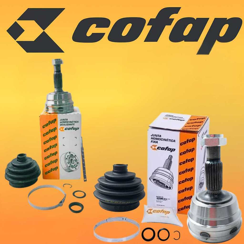 PAR JUNTA HOMOCINÉTICA PARA GOL PARATI SAVEIRO VOYAGE SANTANA COFAP ORIGINAL JUNTA FIXA LADO RODA em Oferta na Shopee