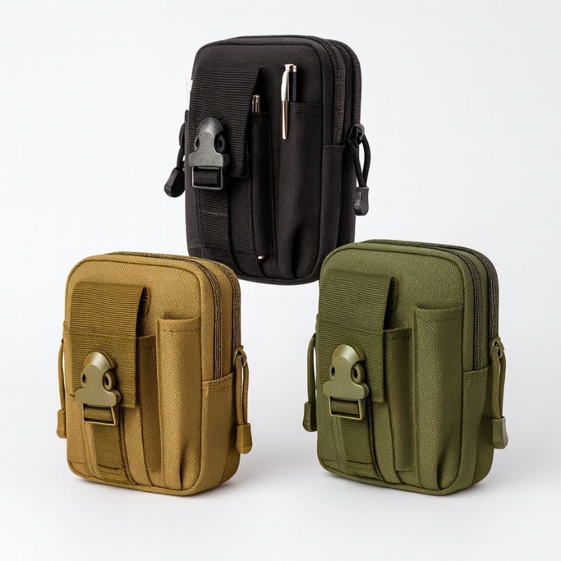 Bolsa Pochete Porta Objeto Tática Molle Militar Colete Modular em Oferta na Shopee