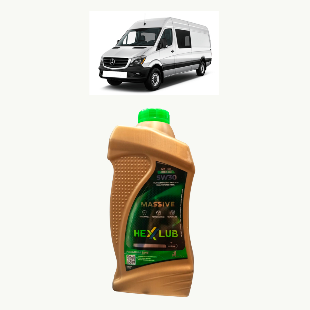 Óleo Motor 5w30 Sintético 1l Diesel Hexxlub Om651