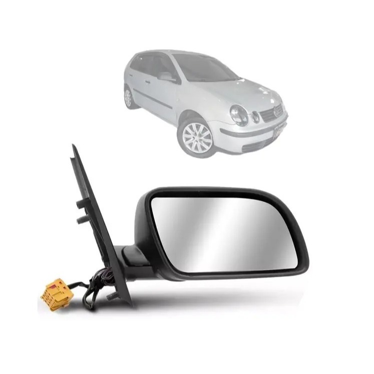 Retrovisor Direito Elétrico VW Polo 2003 2004 2005 2006