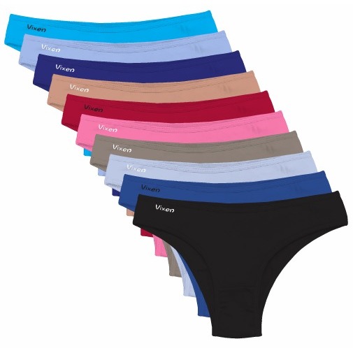 Kit 10/05 Calcinhas de Algodão Feminina Tanga Vies Adulto Lisa em Oferta na Shopee