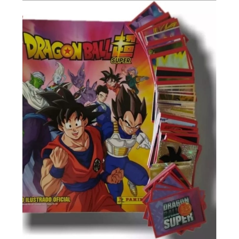 Álbum De Figurinhas Do Dragon Ball Super 2 De 2020 Capa Mole Completo P Colar
