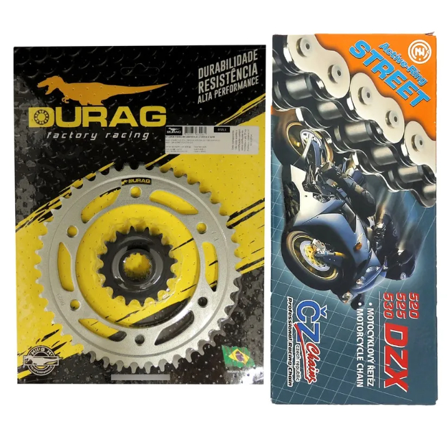 Kit Relação Durag Honda Cbr 1000 Rr Fireblade 17-19 16/43