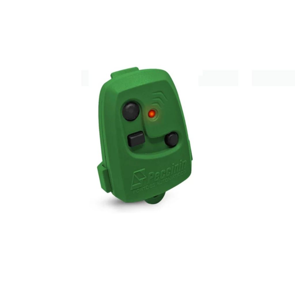 Controle para Portão Peccinin Nice 433,92 Tx 3c - Verde