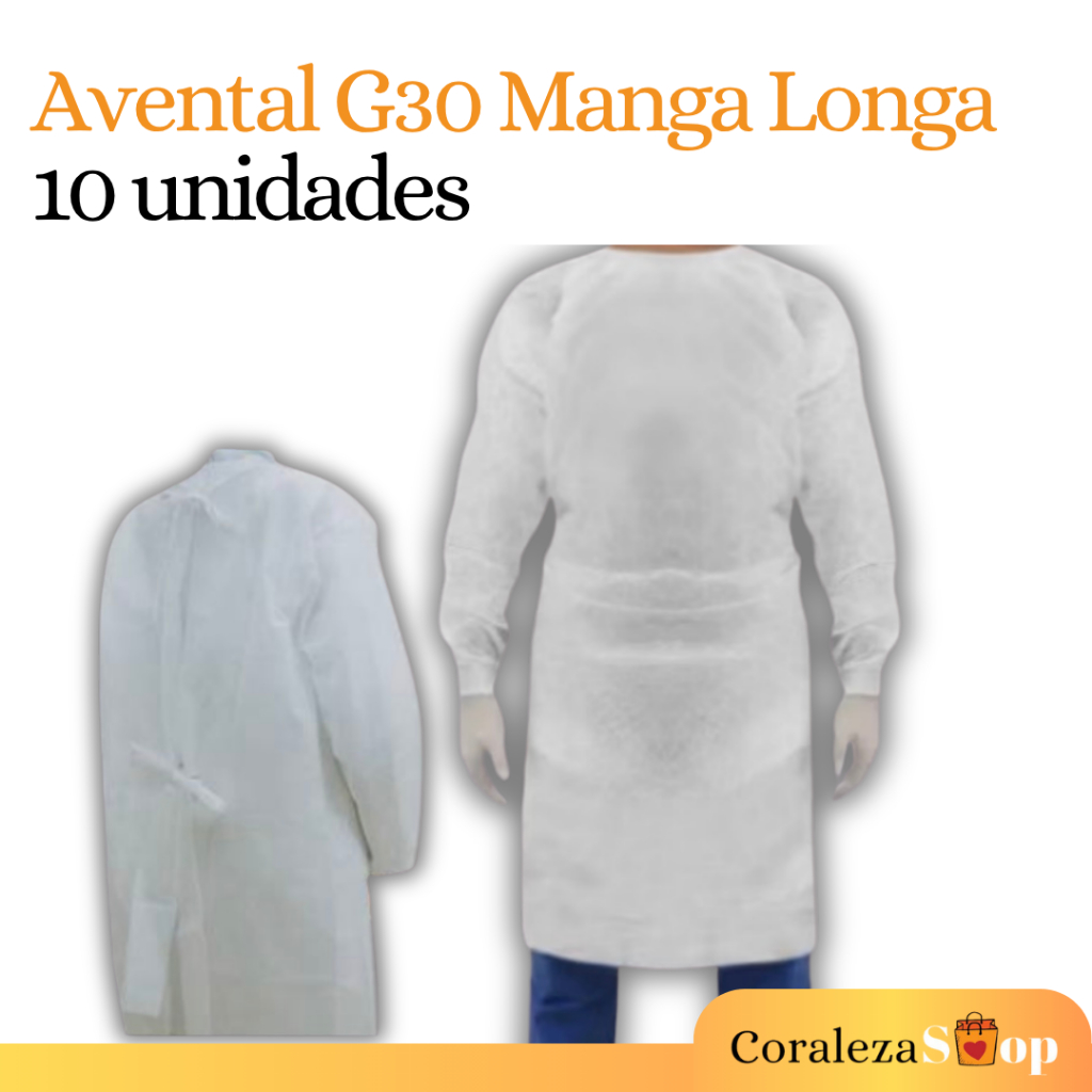 Avental Descartável Gramatura 30: Onde Comprar | BuscaProdutos