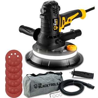 Lixadeira Teto E Parede Telescopica Profissional 1000w Com Saco Coletor The Black Tools em Oferta na Shopee