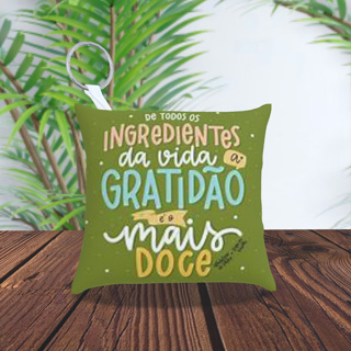 Kit 30 Chaveiros Gratidão Personalizados Arte frente e verso qualquer tema em Oferta na Shopee