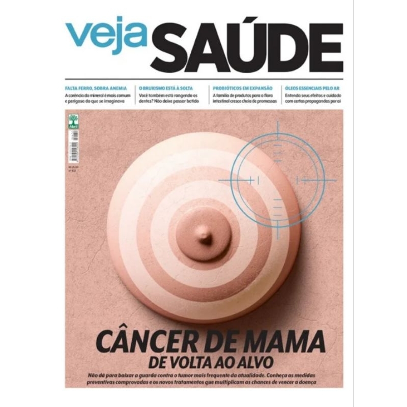 Revista Veja Saúde n° 472 - Outubro 2021 - Editora Abril - Câncer De Mama De Volta Ao Alvo
