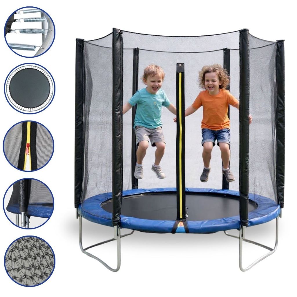 Cama Elástica Infantil Pula Pula Trampolim 1,80m Forte 200kg em Oferta na Shopee