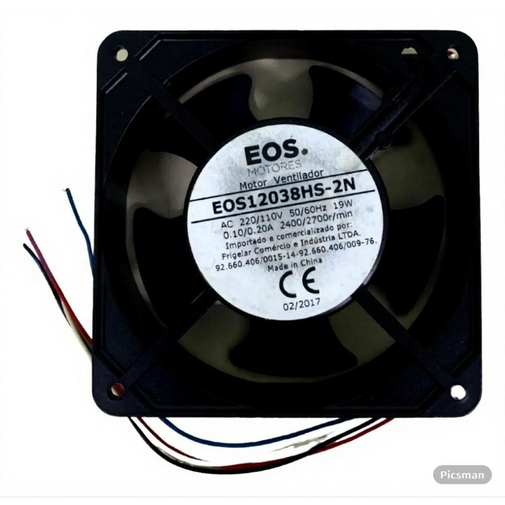 Motor Ventilador Eos 172 X 150 X 51 220v 19w -EOS