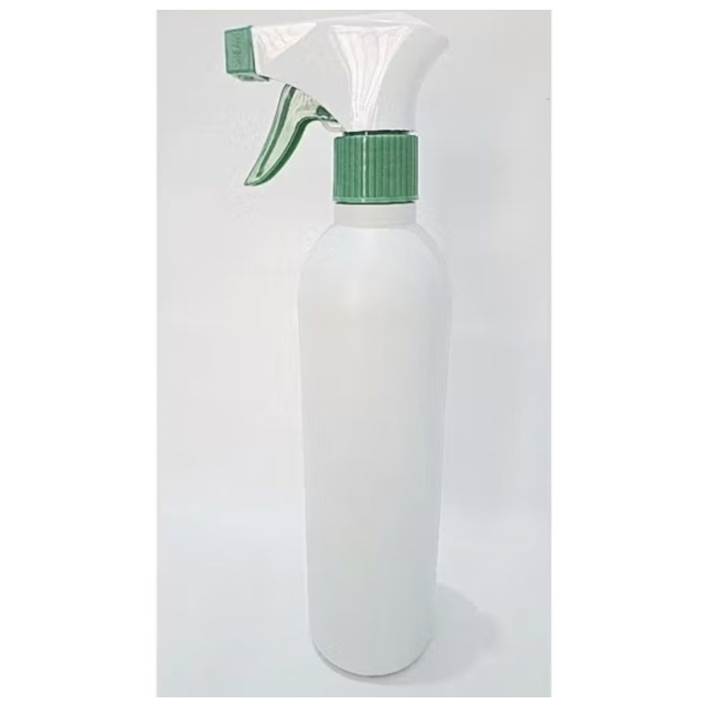 Kit com 10 Frascos 500ml Frasco PEAD Válvula Gatilho Frasco 500ml Válvula Gatilho Válvula Spray