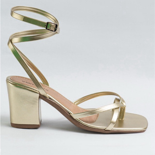 SALTO DEDINHO Sandalia Feminina Saltinho Médio Trabalho Dia a Dia Percata Sandalinha Confortavel em Oferta na Shopee