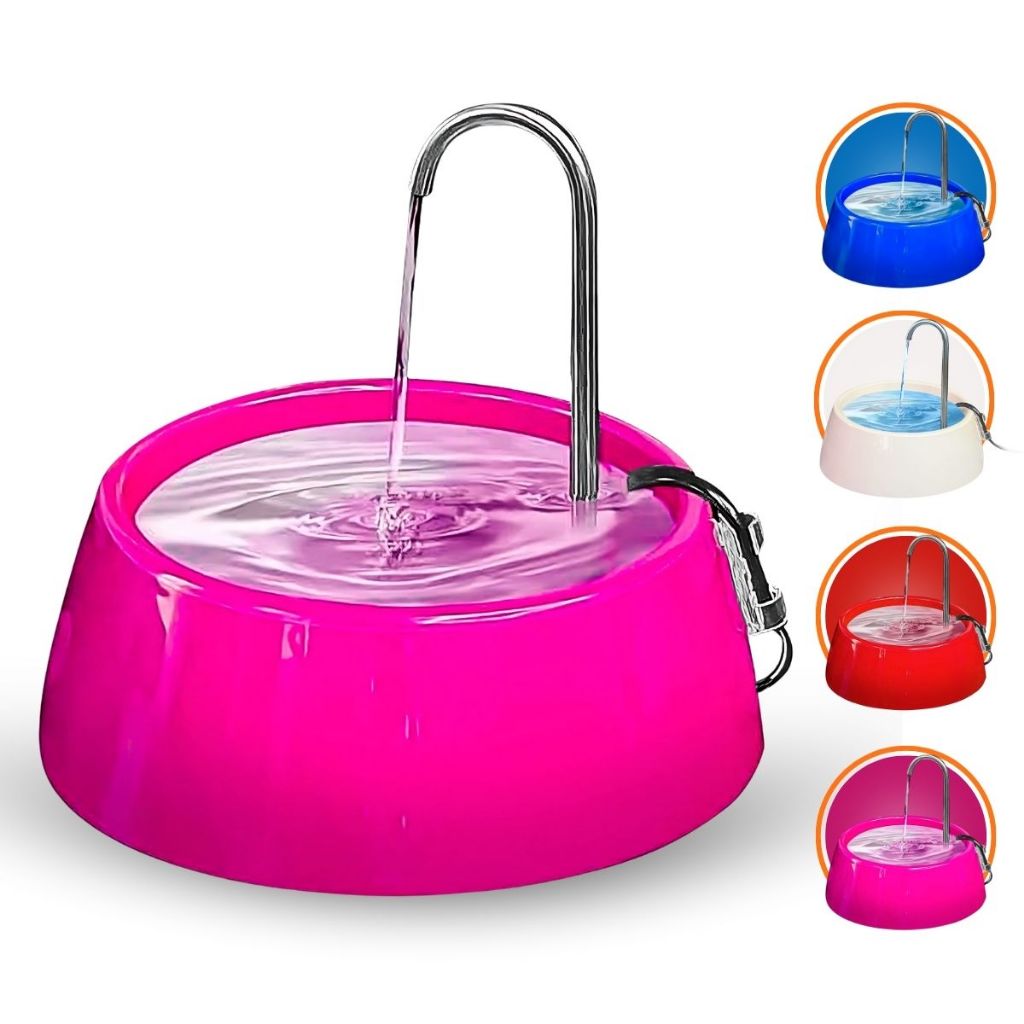 Fonte Bebedouro Gatos Cães Automático Little Bivolt 1l em Oferta na Shopee