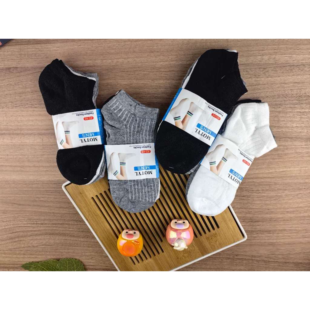 KITS COM 3/6/12 PARES DE MEIAS MASCULINAS BRANCO / PRETO E MULTICOLORIDO 40-46 em Oferta na Shopee
