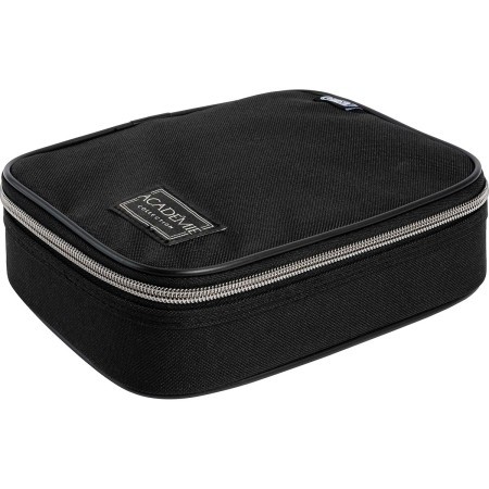 Estojo Box Académie Preto Sem Divisória - Tilibra