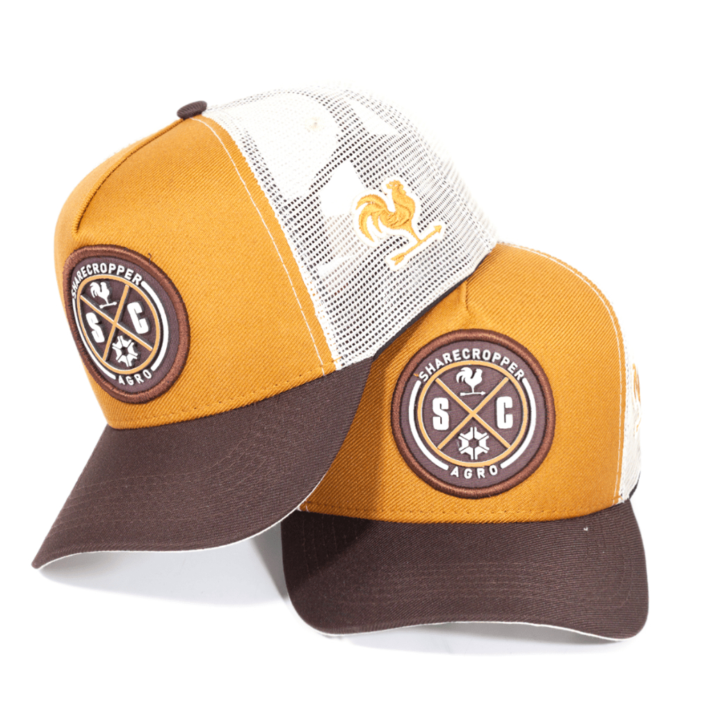 Boné Agro Estilo Country Agro Telinha Aba Curva Ajustável Unissex