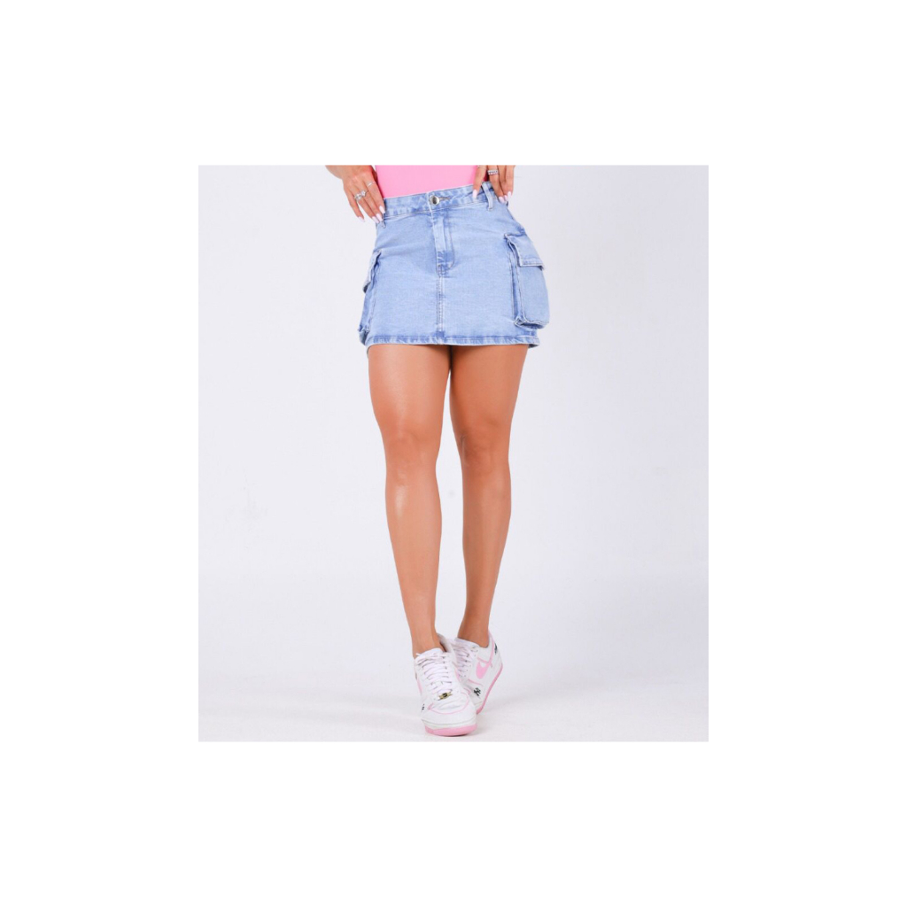 Saia Cargo Miller Jeans Deluxe(Lançamento)