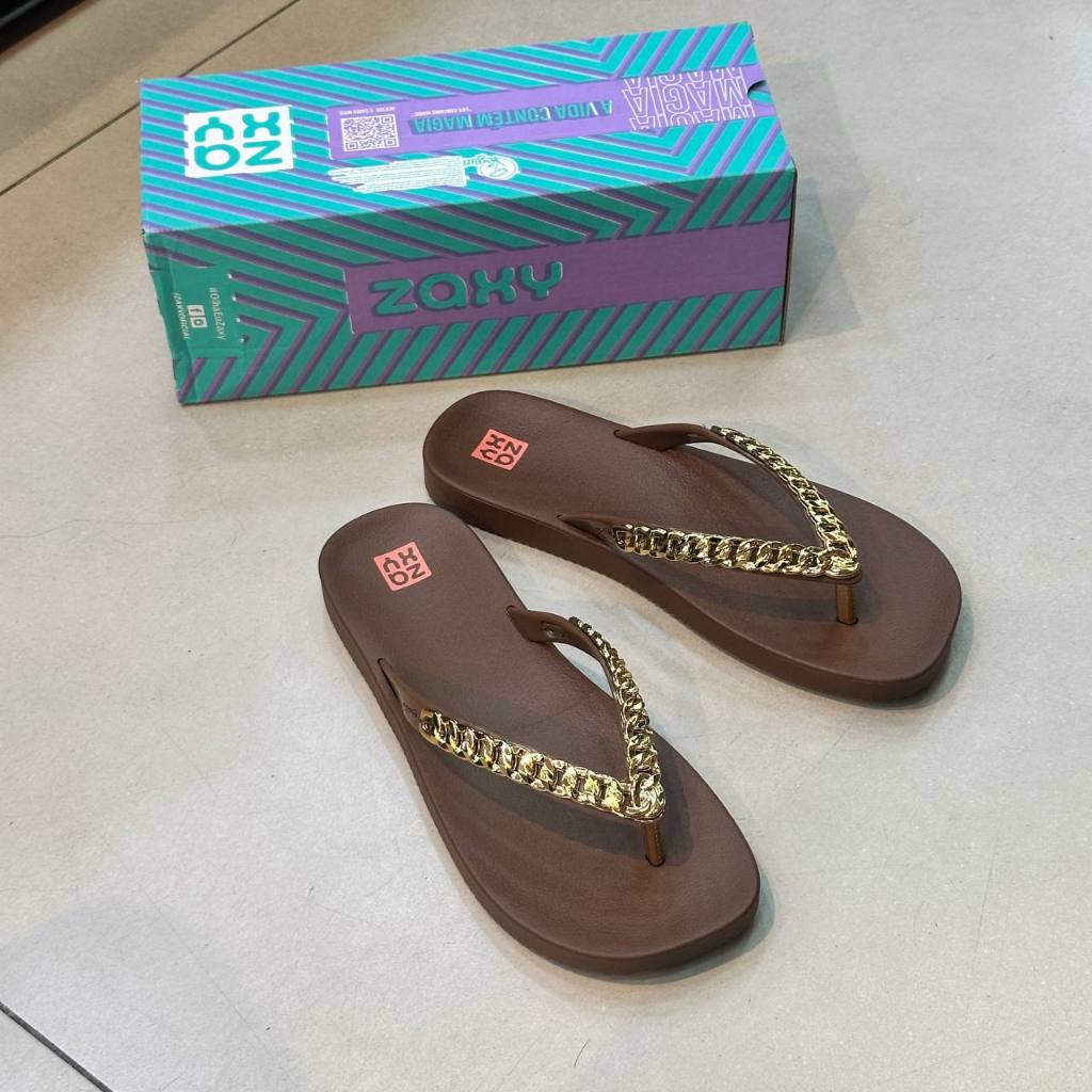 Chinelo Zaxy Hype Corrente Feminino Dedo 19284