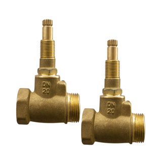 Kit 2 Registros De Pressao P/ Acabamento  3/4 Metal Base Padrao Deca 16 Estrias em Oferta na Shopee