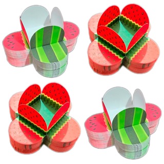 50 ~ 400 Forminhas Melancia Festa Melancia em Oferta na Shopee
