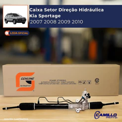 Caixa Setor Direção Hidráulica Tucson 2.0 Kia Sportage 2004 A 2010 Genuine