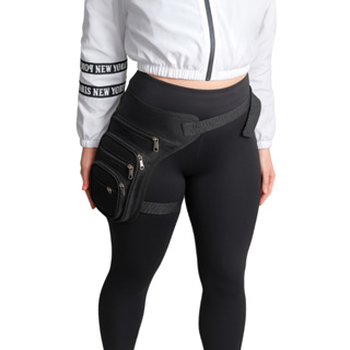 Pochete Tática Unisex de perna 5 bolsos trabalho moto atendente dia a dia em Oferta na Shopee