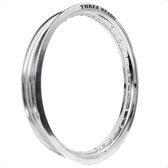 Aro Dianteiro Alumínio Three Heads Polido Titan Fan 18x1.60
