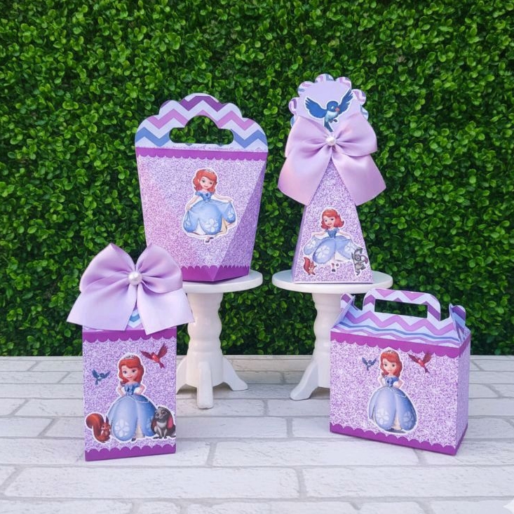 LEMBRANCINHAS FESTAS INFANTIS PERSONALIZADAS TEMA: URSINHA PRINCESA LILÁS / MIMOS / PEGUE E MONTE