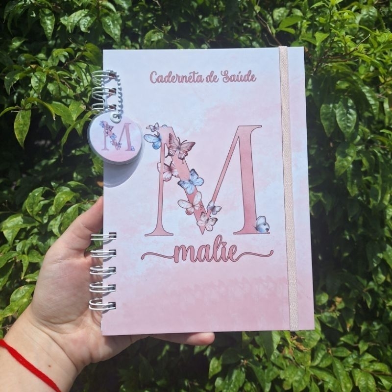 Caderneta de Vacinação Infantil Personalizada Bebe Criança Cartão de Saude Carteirinha do SUS RN