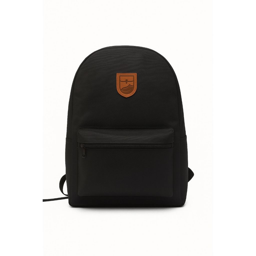 Mochila Preta Grande Escolar com Design Clássico e Prático em Oferta na Shopee