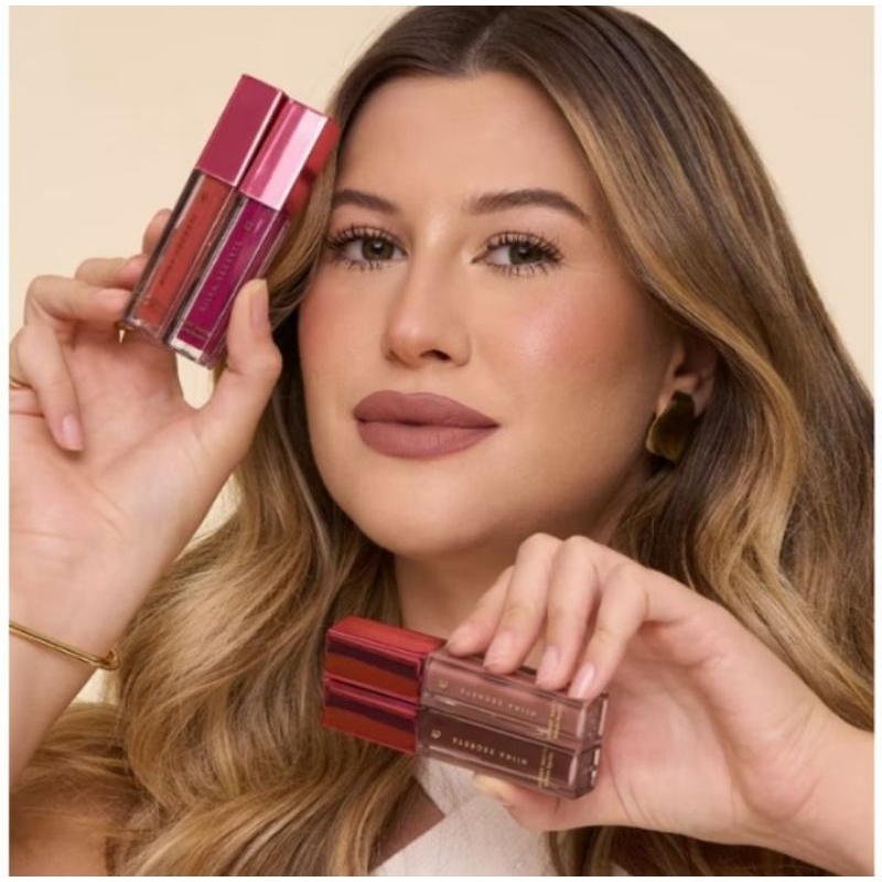 LANÇAMENTO!!BATOM LÍQUIDO SKINNY MATTE E DUO PERFECT MATCH NINA SECRETS*