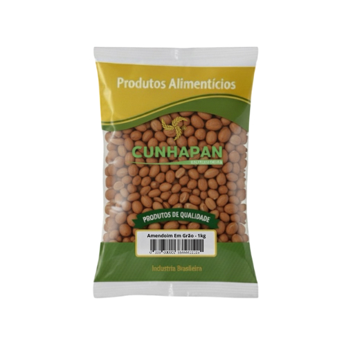 Amendoim Grão 1kg - Cunhapan