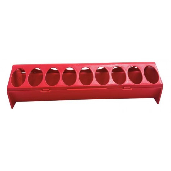 Comedouro Calha 30cm Anti-desperdicio Pintinho Codorna
