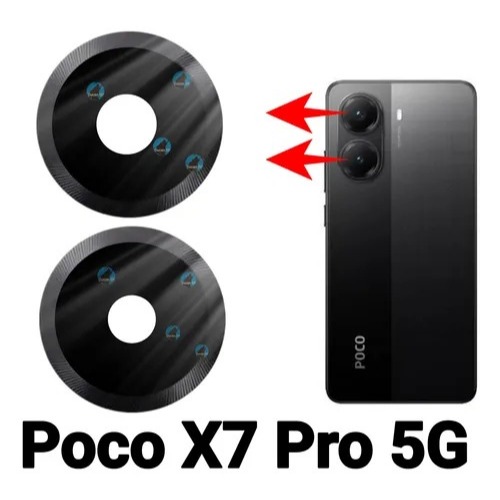 KIT 2 LenteS De Vidro Poco X7 Pro