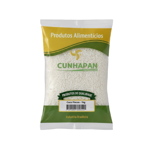 Coco Flocos 1kg - Cunhapan em Oferta na Shopee