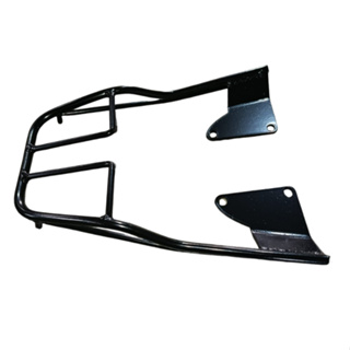 Bagageiro Churrasqueira Titan/Fan/Start 160 2024 Preto e cromado em Oferta na Shopee