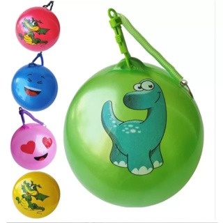 12 Bolas De Vinil Cordão Mola Inflável Estampadas Coloridos em Oferta na Shopee