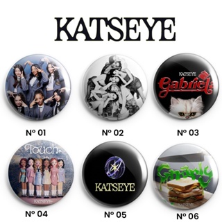 Kit 6 Bottons/Botons/Broches/Pin Redondos KATSEYE 4,5cm em Oferta na Shopee